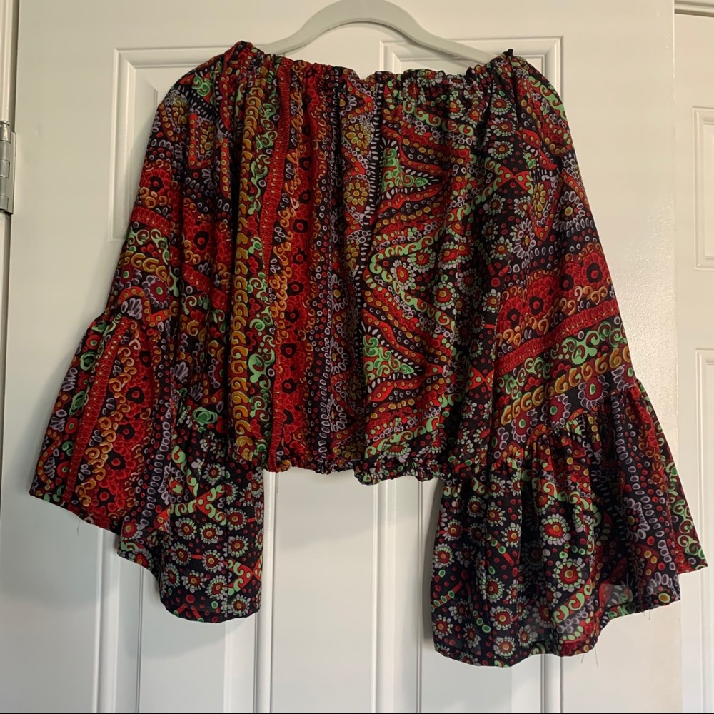 Elan off the shoulder crop top